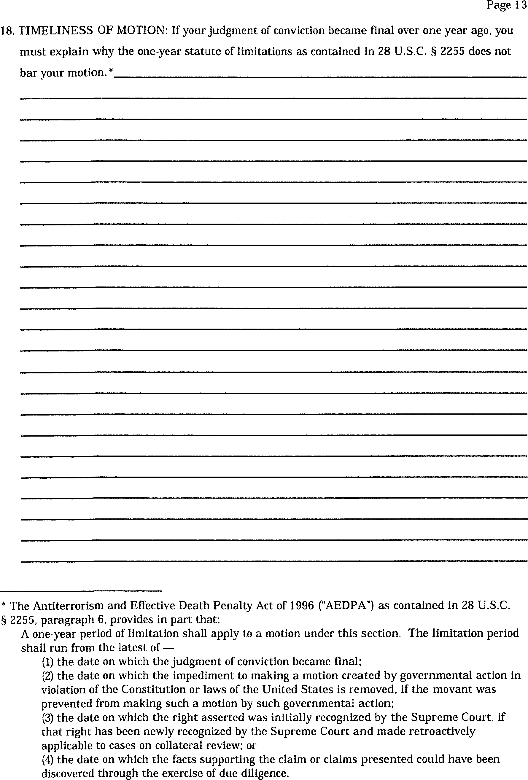 U.S.C. Title 28 - JUDICIARY AND JUDICIAL PROCEDURE