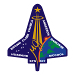 STS-107 Mission Flight Patch. Source: History.NASA.gov