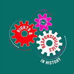 Image of the 2024-2025 National History Day Logo: "Rights and Responsibilities in History" 